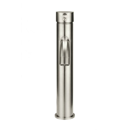 Meir Round Tall Basin Mixer Curved Brushed Nickel