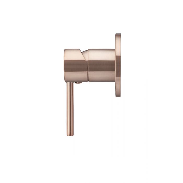Meir Round Wall Mixer Champagne MW03-CH
