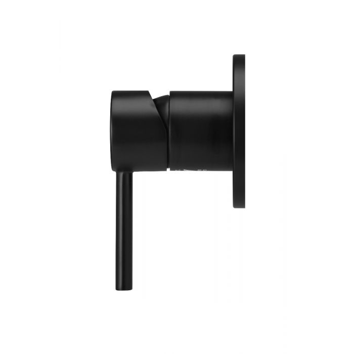 Meir Round Wall Mixer Black MW03