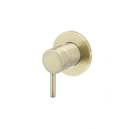 Meir Round Wall Mixer Short Pin Lever MW03S-BB