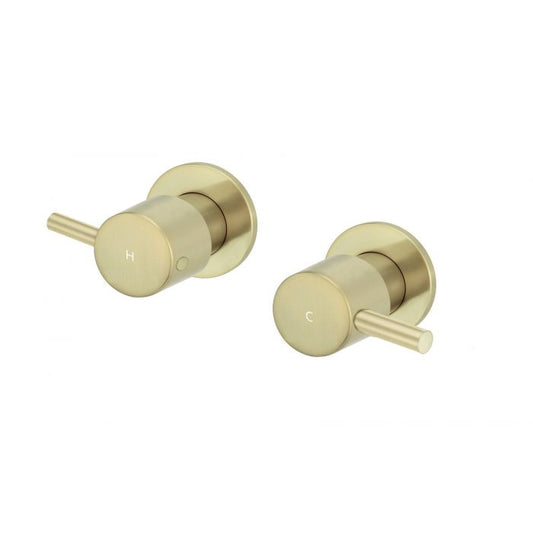 Meir Round Pin Wall Top Assemblies Tiger Bronze MW06-BB