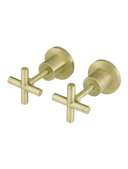 ROUND CROSS HANDLE JUMPER VALVE WALL TOP ASSEMBLIES