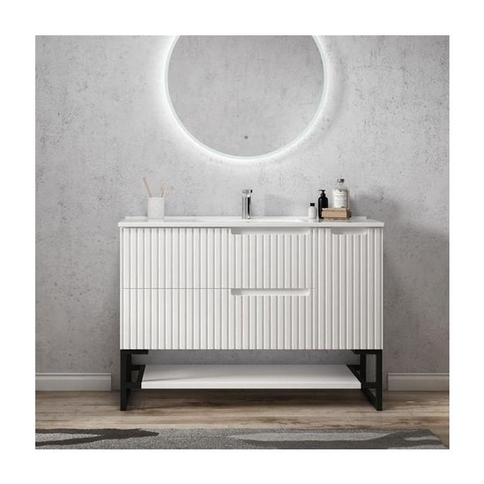 Otti 1200mm Noosa Matte White Vanity