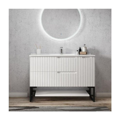 Otti 1200mm Noosa Matte White Vanity