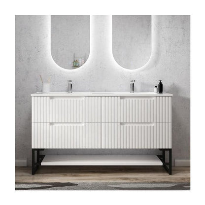 Otti 1500mm Noosa Matte White Vanity