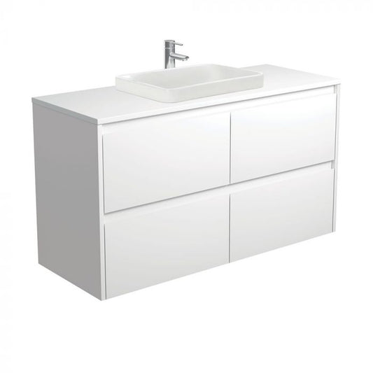 Fienza 1200mm Sarah Semi Inset Wall Hung Vanity