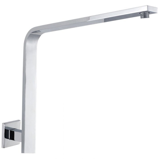 Acl PRY030 Rectangle High Rise Shower Arm Chrome