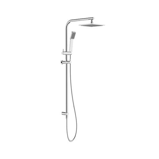 Abey Gareth Ashton Arch Rail and Shower Two In One Shower System - Chrome
