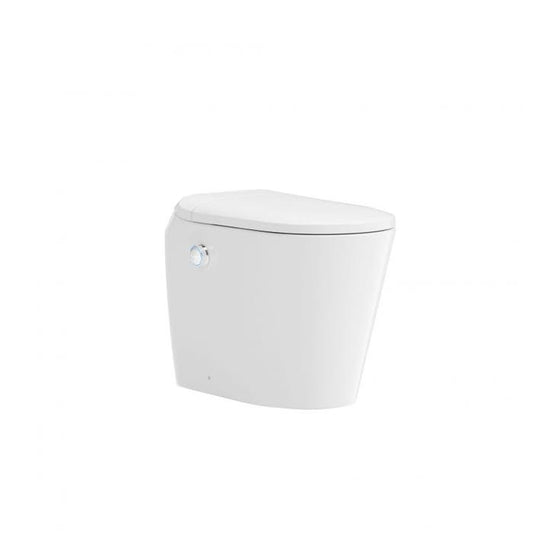 Lafeme Autolux Inwall Cistern Floor Pan Smart Toilet With Matte Black Flush Plate