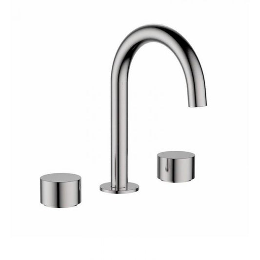 Tana Hob Basin or Bath Set Brushed Nickel