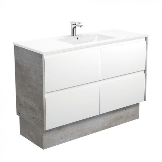 Fienza 1200mm Dolce Amato Kickboard Vanity - Industrial Panels